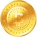 ロゴ Free Bitcoin Faucet 記号アイコン。