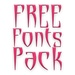 Logo Free Fonts Pack 14 Icon