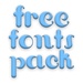 Logo Free Fonts Pack 15 Icon
