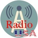 Le logo Free Online Radio Stations Icône de signe.