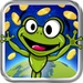 ロゴ Froggy Jump 記号アイコン。