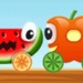Le logo Fruit Fight Icône de signe.