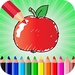 Logo Fruits Coloring Book Drawing Book Icon