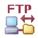 ロゴ Ftp Transferencia De Ficheiros 記号アイコン。