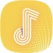 Logotipo Galaxy Note 9 Music Music Player All In One Icono de signo