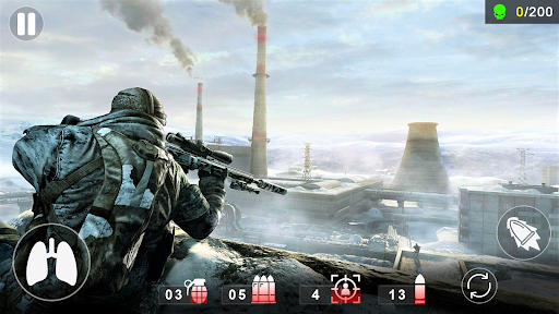 Image 2Games 2022 Sniper Game 2022 3d Icône de signe.