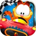 ロゴ Garfield Kart 記号アイコン。