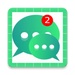 ロゴ Gbwhatsapp Clone App 記号アイコン。