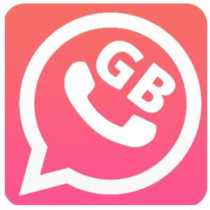 Logotipo GBWhatsApp Rosa Icono de signo