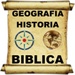 Le logo Geografia Biblica Icône de signe.