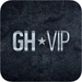 Le logo Gh Vip Icône de signe.