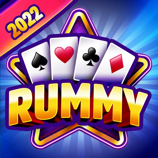 Le logo Gin Rummy Stars Card Game Icône de signe.
