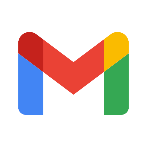 Le logo Gmail Icône de signe.