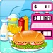 Logo Go Fast Cooking Sandwiches Icon