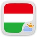 presto Go Weather Ex Hungarian Language Icona del segno.