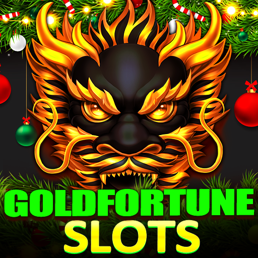 Logo Gold Fortune Slot Casino Game Icon