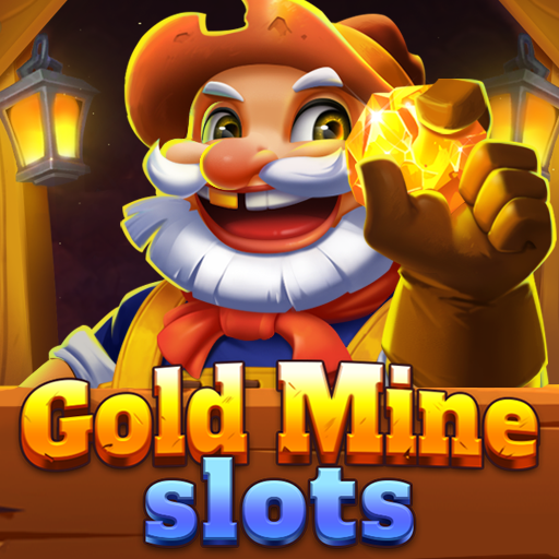 Le logo Gold Mine Slots Icône de signe.