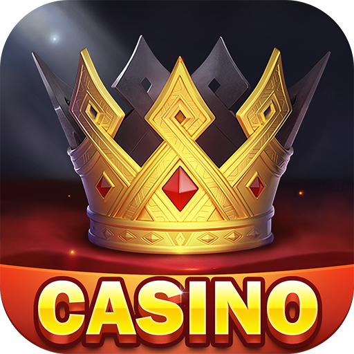 Logotipo Golden Slot Casino Caca Niquel Icono de signo