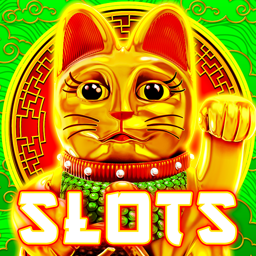 商标 Golden Spin - Slots Casino 签名图标。