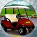 Le logo Golf Parking Icône de signe.
