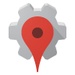 Le logo Google Maps Engine Icône de signe.