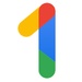 Le logo Google One Icône de signe.