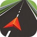 Logo Gps Navigation Be On Road Icon