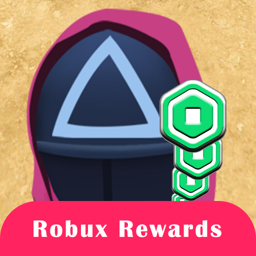 Logotipo Green Robux Loto Squid Game Survival Battle Games Icono de signo