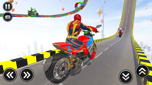 Image 0Gt Mega Ramp Stunt Bike Games Icône de signe.