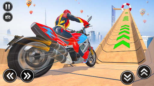immagine 1Gt Mega Ramp Stunt Bike Games Icona del segno.