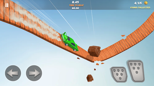 Image 2Gt Ramp Car Stunts Race Game Icône de signe.