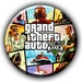 Le logo GTA 5 Cheats Codes Icône de signe.