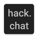 ロゴ Hack Chat 記号アイコン。