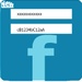 Le logo Hack Facebook S Passwords Icône de signe.
