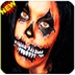 商标 Halloween Makeup Scary Halloween Face Changer 签名图标。