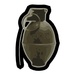 ロゴ Hand Grenade 記号アイコン。