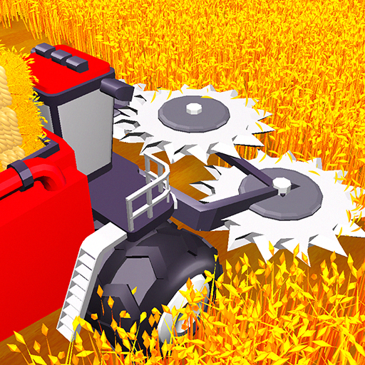 Logo Happy Harvester Mowing Games Icon