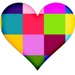 Le logo Happy Valentines Love Icône de signe.