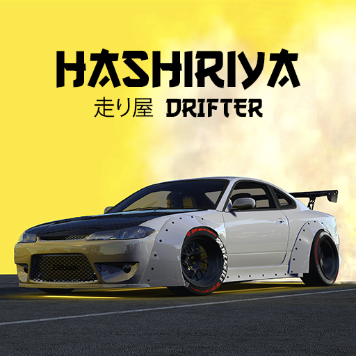 Le logo Hashiriya Drifter Online Drift Racing Multiplayer Icône de signe.