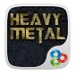presto Heavy Metal Golauncher Ex Theme Icona del segno.