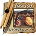 ロゴ Hechos Apostolicos 記号アイコン。