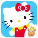 Le logo Hello Kitty All Games For Kids Icône de signe.