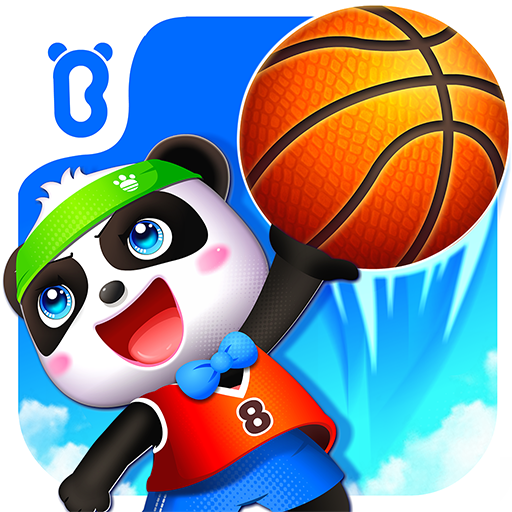 Logo Heroi Dos Esportes Com O Pequeno Panda Ícone