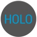 Le logo Holo Icons Icône de signe.