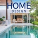Le logo Home Design Paradise Life Icône de signe.
