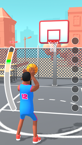 Image 3Hoop Legend Basketball Stars Icône de signe.