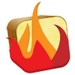 Logotipo Hot Apps Usa Icono de signo