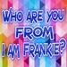 Le logo I Am Frankie Icône de signe.