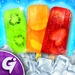 ロゴ Ice Candy Maker Kids Fun 記号アイコン。