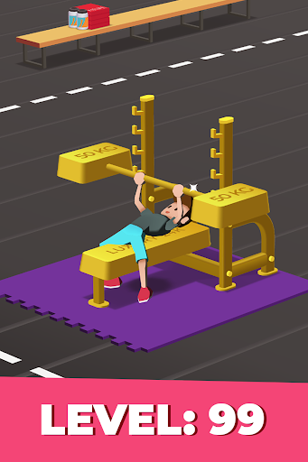 画像 2Idle Fitness Gym Tycoon Game 記号アイコン。
